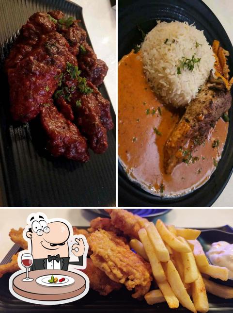Meals at The Burger Pit. Multi Cuisine Restaurant