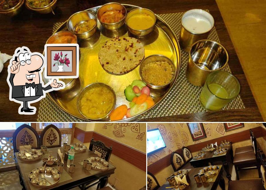 Ghoomar Traditional Thali Restaurants - Connaught Place is distinguished by interior and food