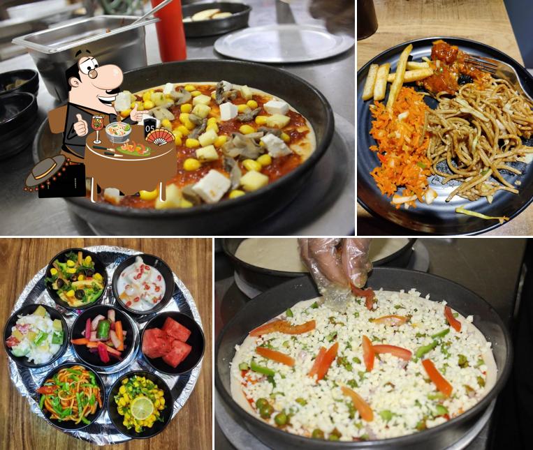 Food at William John's Pizza - Vapi