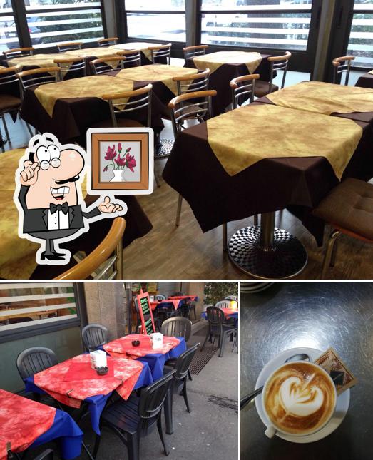 La foto della interni e bevanda di Bar Giardino