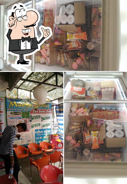 The interior of Macho Drinks Soda Pub