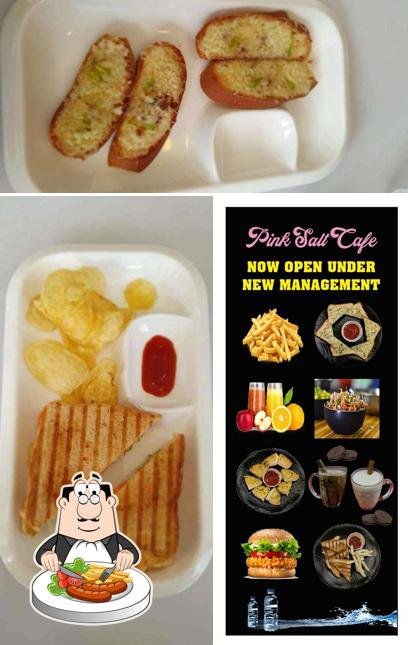 Food at Pink Salt Cafe