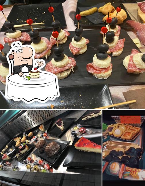 Bar Calypso Caffetteria Cornetteria Pasticceria Aperitivi Barletta BT offre un'ampia varietà di dessert