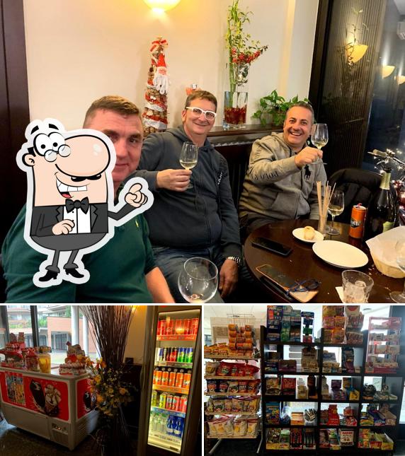 Gli interni di Caffè della Fontana