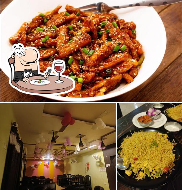 Food at Daawat restaurant