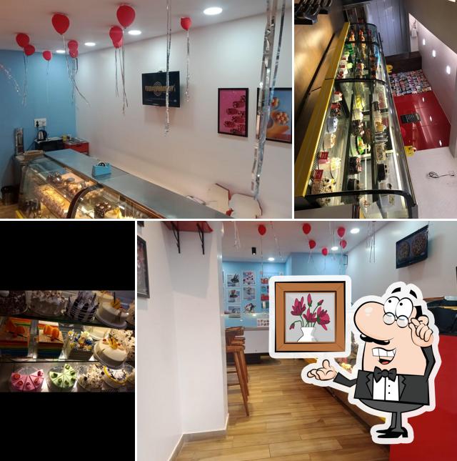 The interior of Cream 'N' Crust