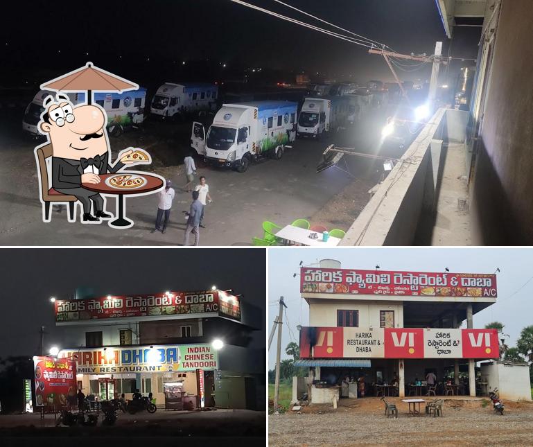The exterior of Harika Restaurant & Dhaba