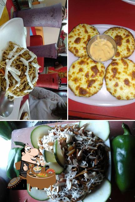 Food at Pizza