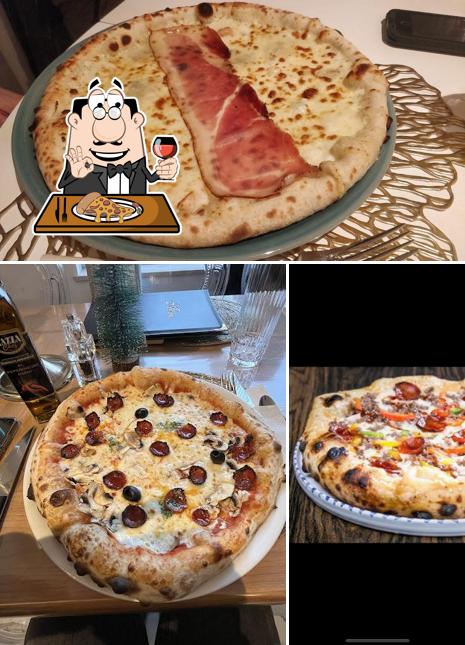 Prenez différents genres de pizzas