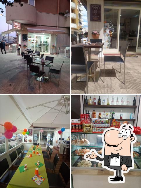 Gli interni di Anno0caffè