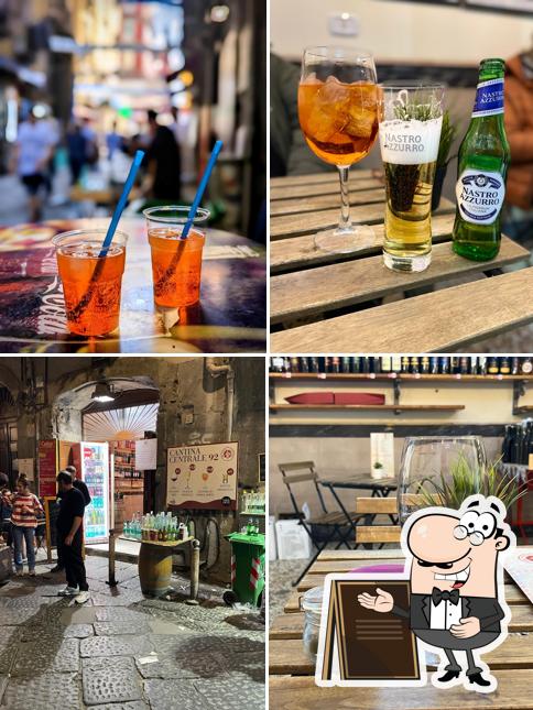 La esterno e bevanda del ristorante
