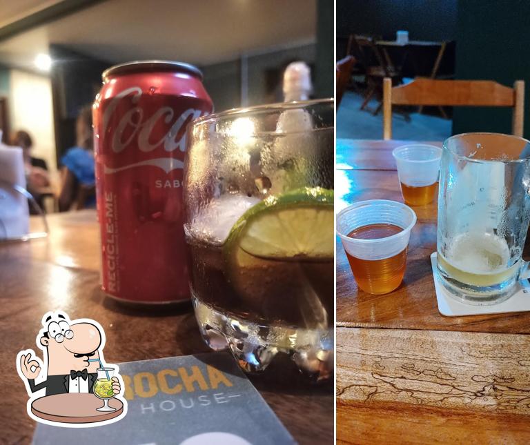 Escolha uma bebida do menu