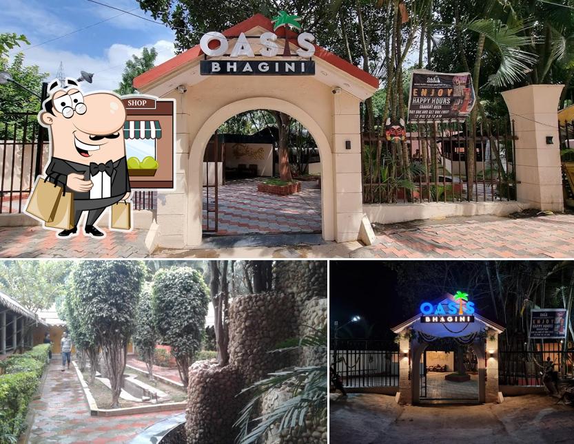 The exterior of OASIS BHAGINI