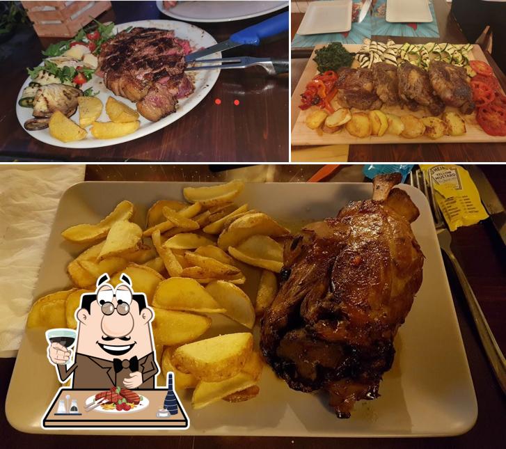 Prova i piatti di carne a Thunder Pub