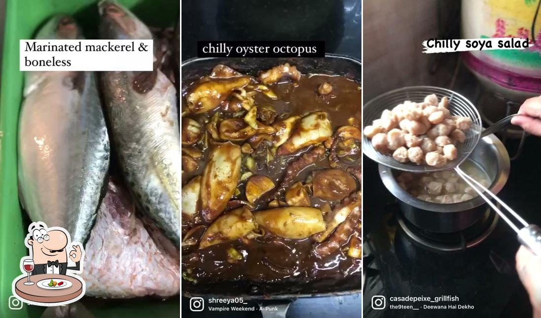 Food at Casa De Peixe & Grilled Fish