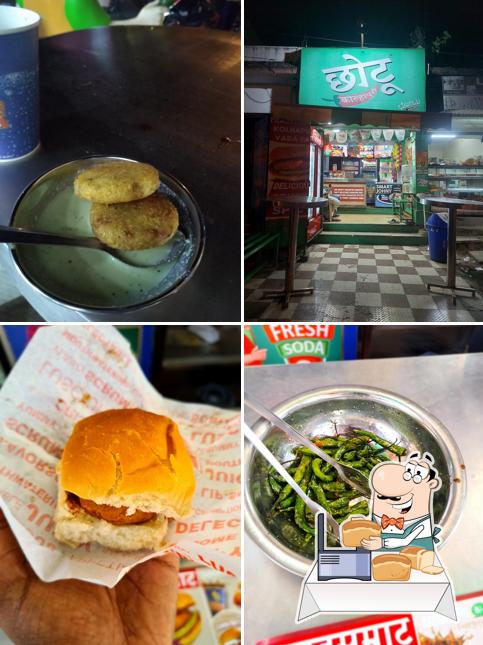 Garlic bread at Chhotu Kolhapuri , Shri Renuka Devi fast food Centre