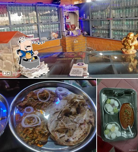 Food at Jai Baba Ramdev Hotel