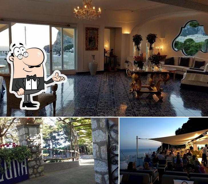 Luna Hotel si caratterizza per la interni e esterno