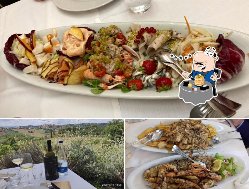 Platti al Ristorante Cantina Langelina