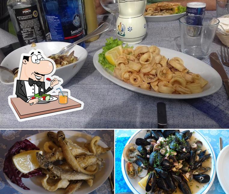 Platti al Ristorante Pizzeria Mare Mosso