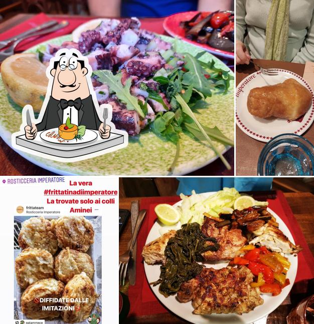 Platti al Rosticceria Imperatore