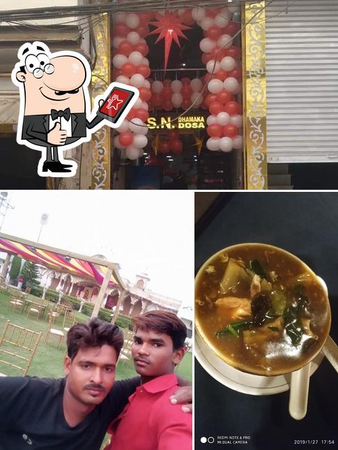 Look at the pic of SN Dhamaka food