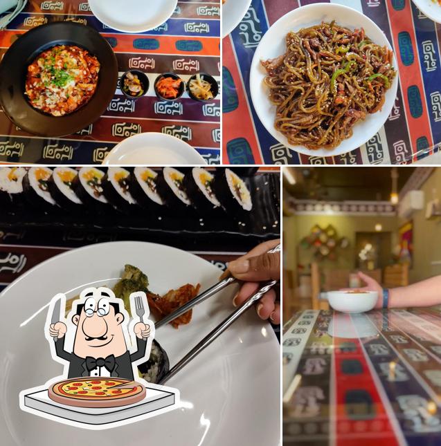 Try out pizza at TM Kitchen