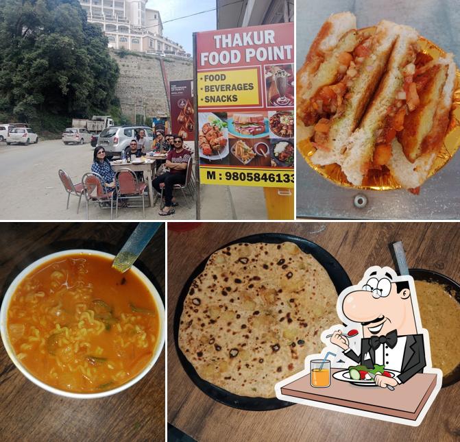 Food at Thakur family dhaba