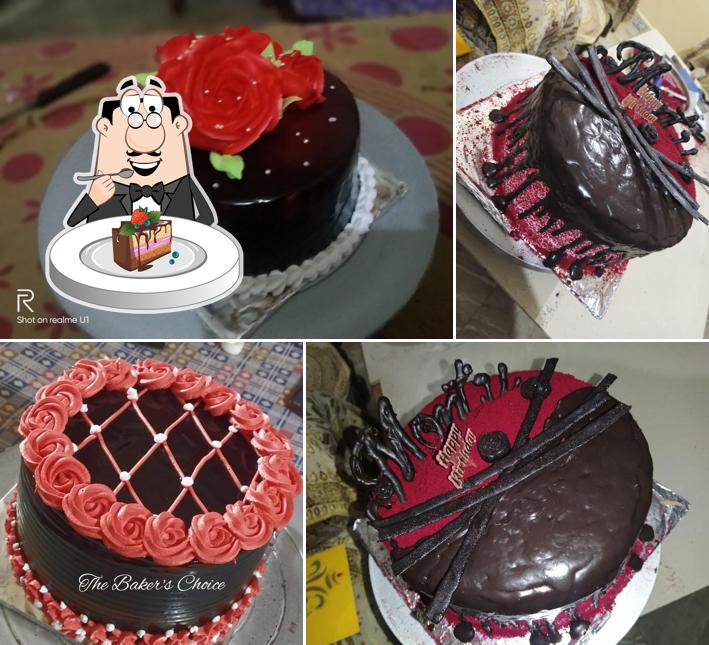 Chocolate cake at The Baker's choice