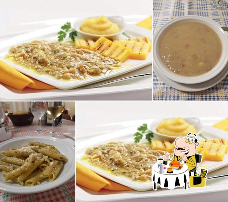 Cibo al Trattoria Moret
