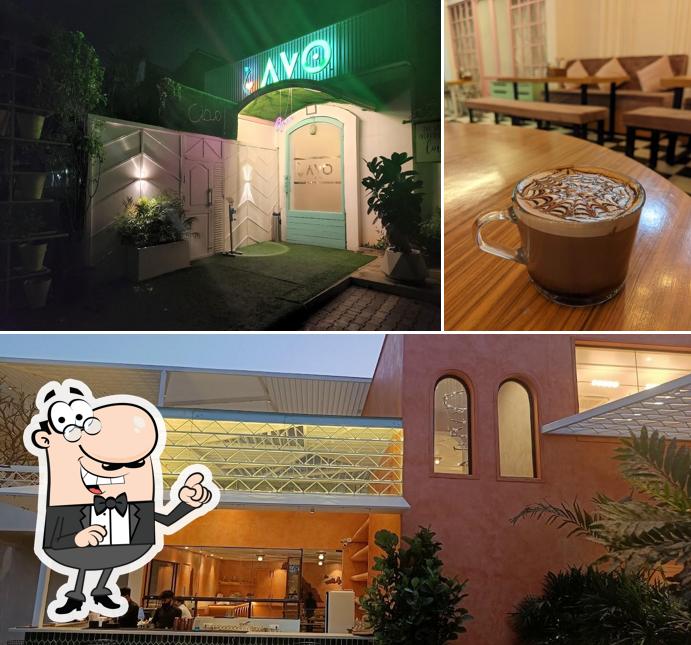 Check out the image showing exterior and beverage at Terra Cafe & Bistro