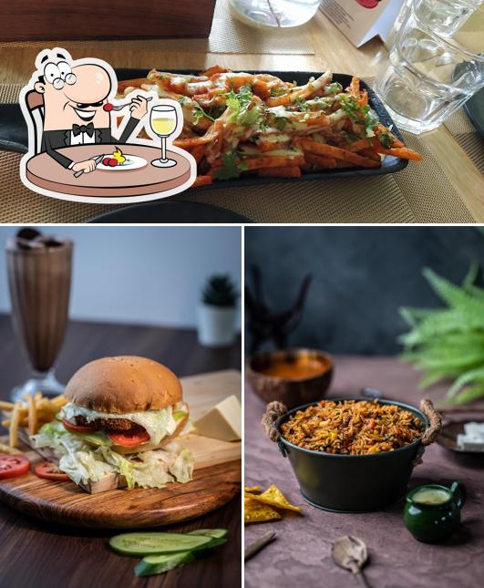 Food at The Cafe Baraco - Pakwan Cross Road