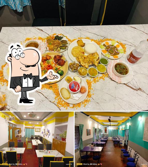 The interior of The Petuk Restaurant