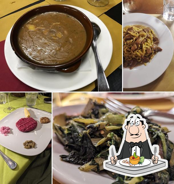 Platti al Osteria dei Battibecchi