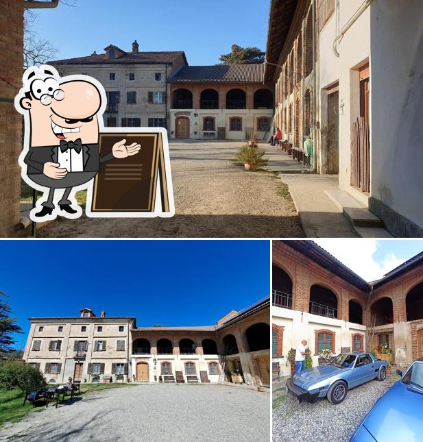 Puoi goderti l'aria fresca da seduto all'esterno di Agriturismo Terra E Gente