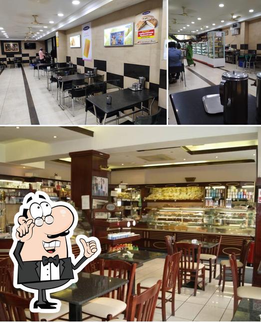 The interior of Aroma Bakery