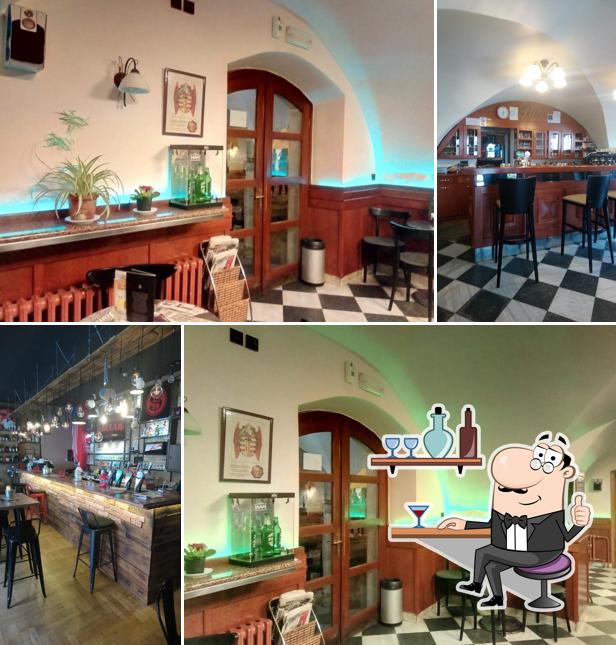 Gli interni di Caffe bar Ritz
