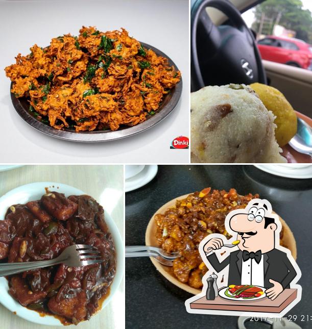 Food at Dinki Dine Veg Restaurant