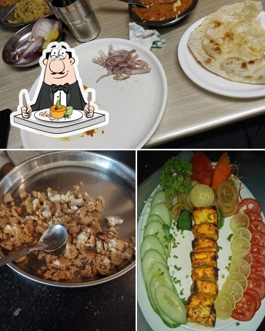 Food at HOTEL NAVJIVAN DAL BATI & RESTAURANT - Famous Dal Bati, Rooms And Restaurant, Guest House