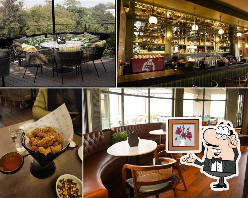 The interior of Mocha Cafe & Bar