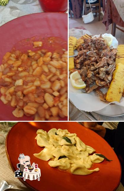 Fagioli stufati al Osteria del Pescatore