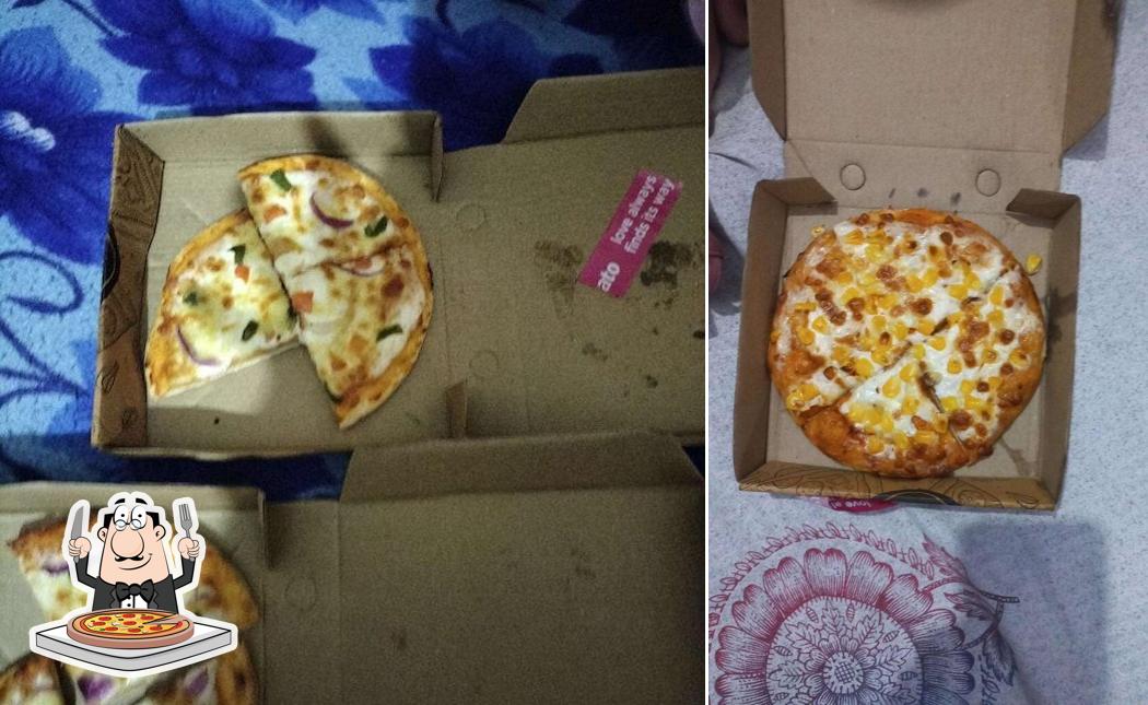 At Pizza Home, you can taste pizza
