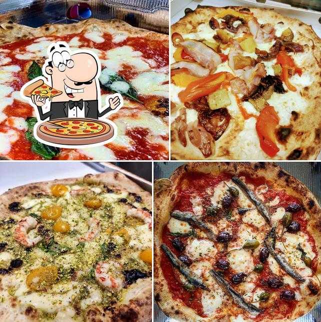 Ordina tra le molte varianti di pizza