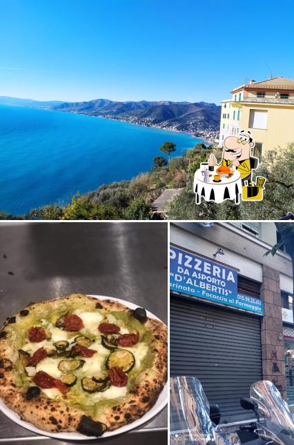 Guarda la foto che mostra la cibo e esterno di Pizzeria D'Albertis