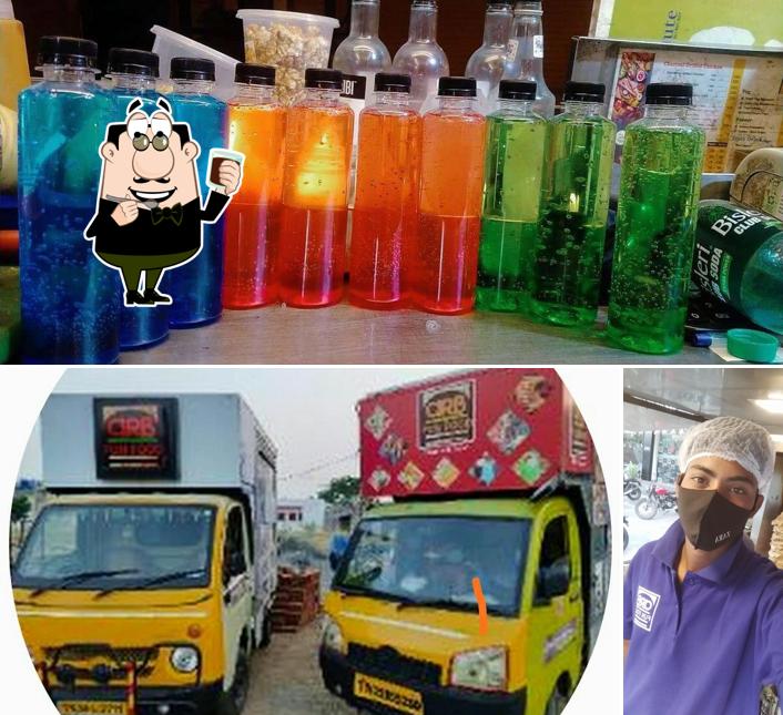 Enjoy a drink at ARB Fun Food - Truck
