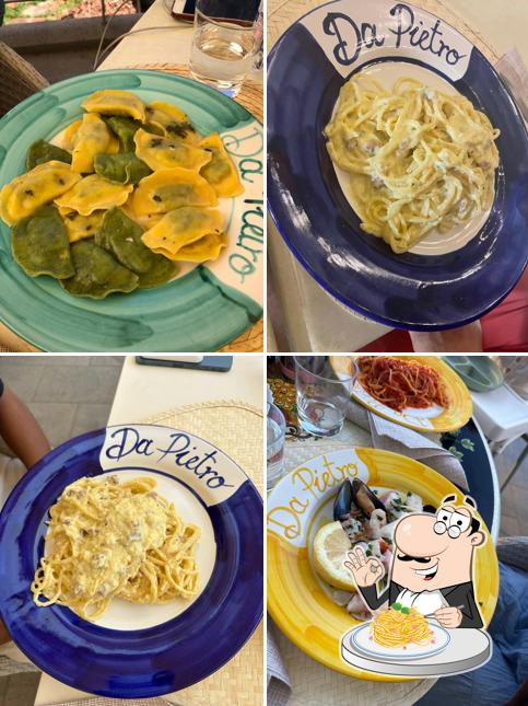 Spaghetti à la carbonara à Da Pietro - Caffetteria - Snack Bar - Rosticceria