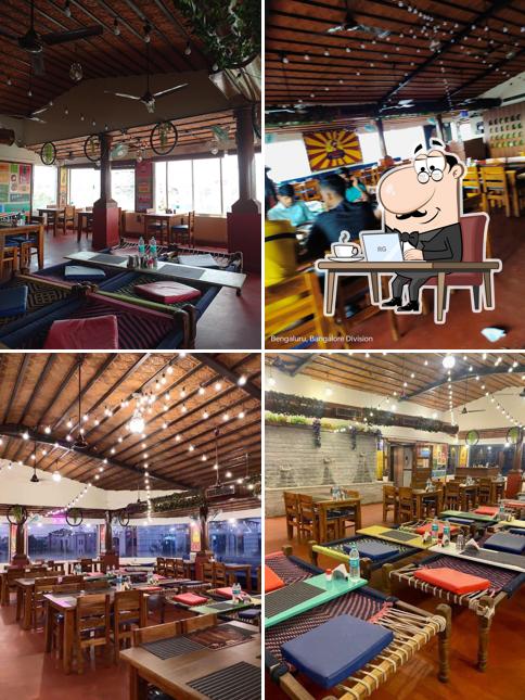 Check out how Dhaba Stories HSR looks inside