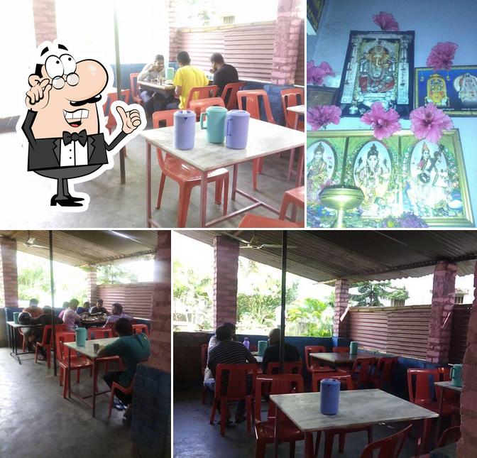 The interior of Durgashree Eat Inn