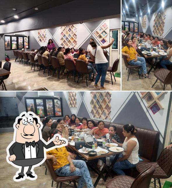 The interior of Garh Bhoj By 4 Chef