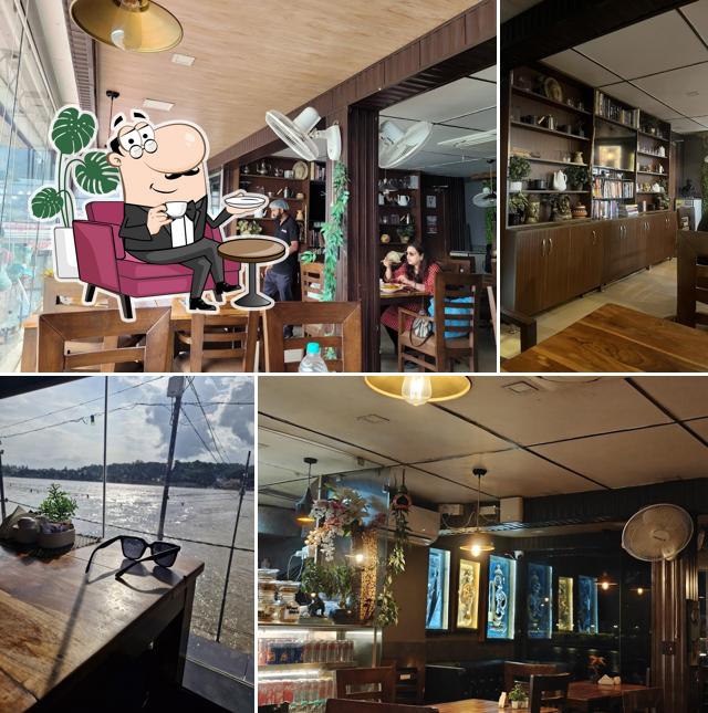 Check out how KAAFE, The widest Ganga view Cafe looks inside